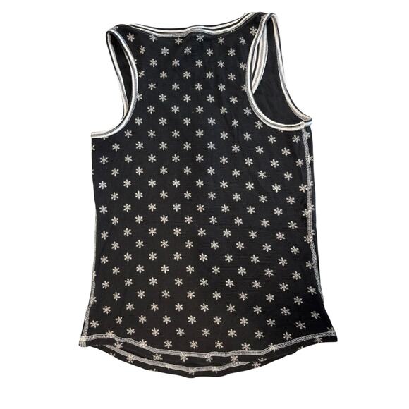 VICTORIA SECRET WAFFLE KNIT HOLIDAY SNOWFLAKE TANK TOP SIZE SMALL - Picture 3 of 5